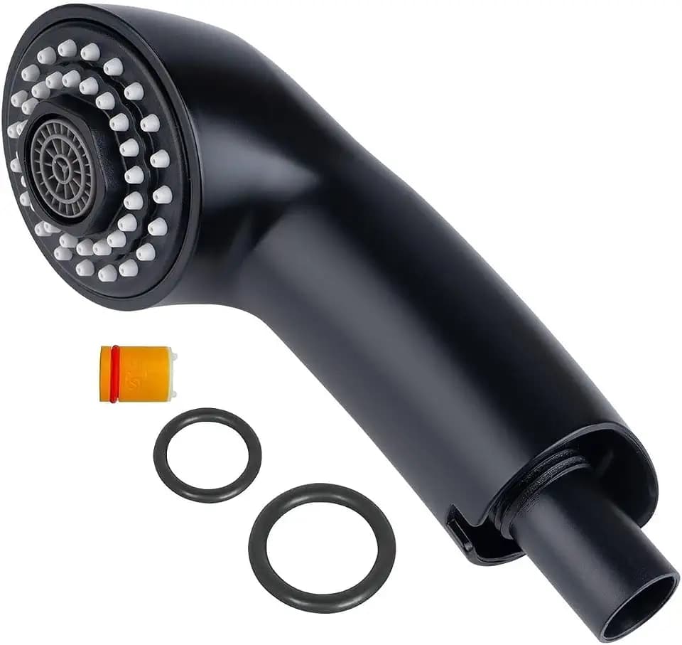 Pull-Out Spray Wand Fits Grohe Pull Out Faucets, Grohe Part 46298K00 / 46312KH0, Matte Black