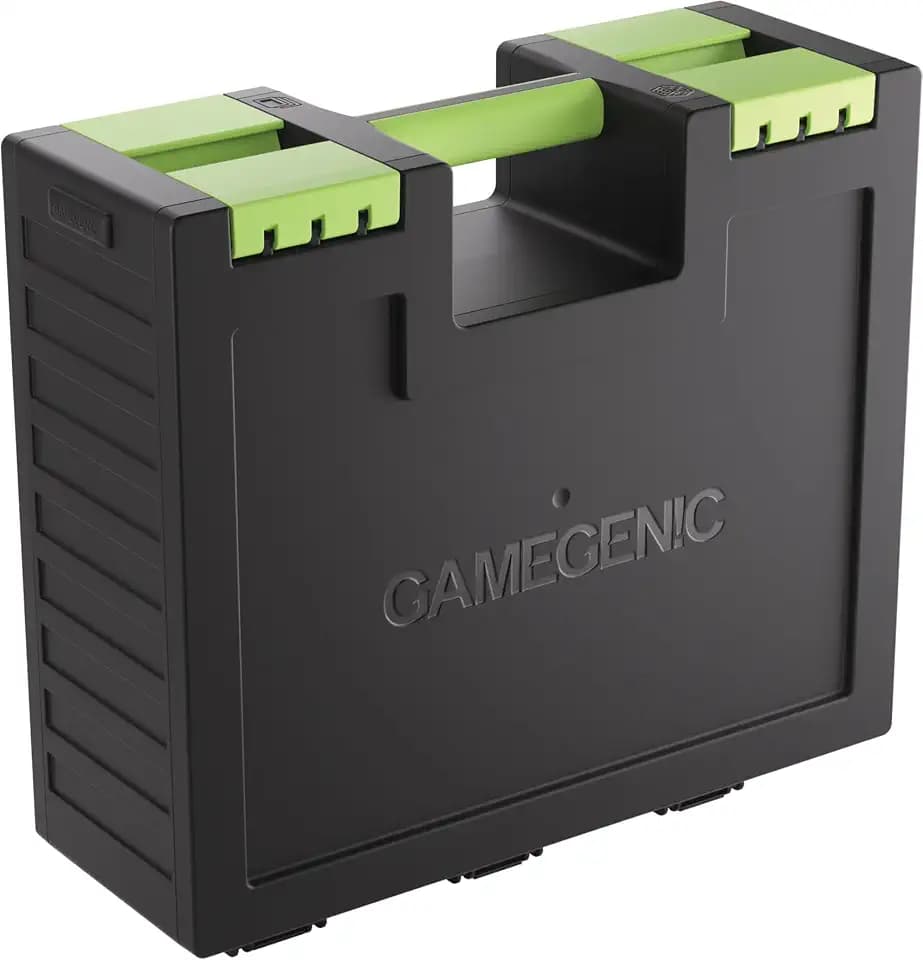 Gamegenic Game Castle - Black/Green Color