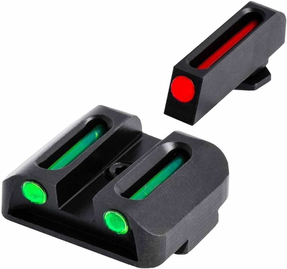 TruGlo Fiber Optic Handgun Pistol Laser Sight Accessories Fits Most Smith and Wesson M&P