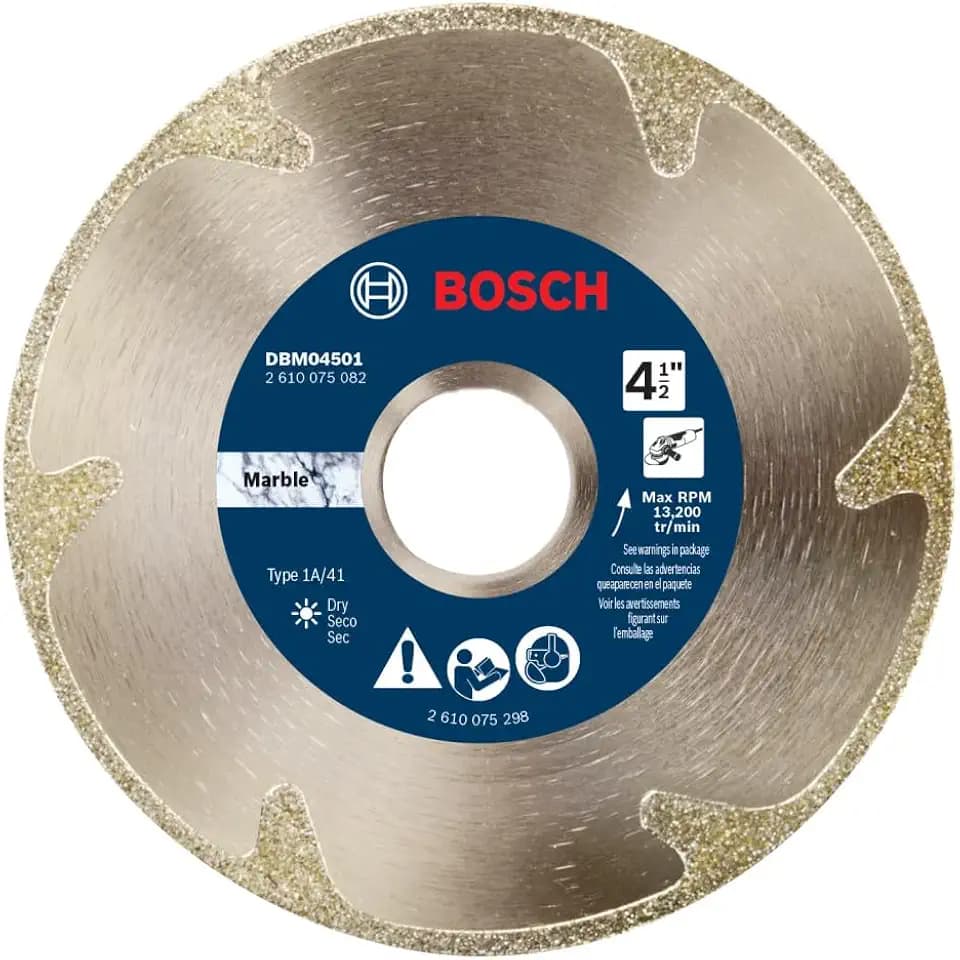 BOSCH DBM04501 4-1/2 in. Continuous Rim Diamond Wheel