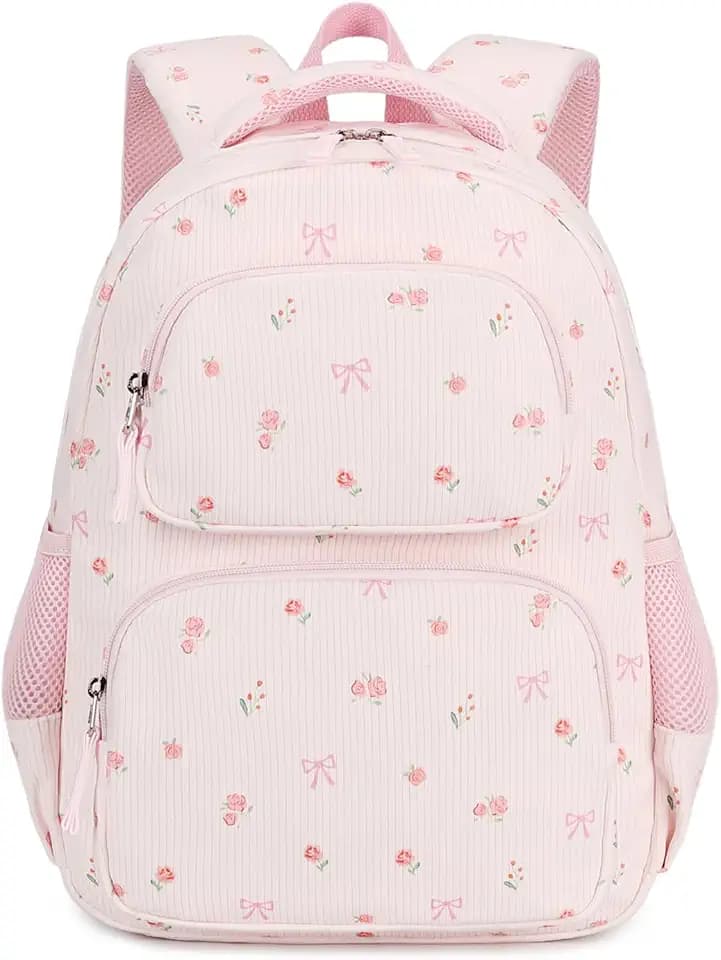 Kids Backpack Boys Girls 3-8 Kindergarten Elementary School Bag with Chest Strap 15 Inch