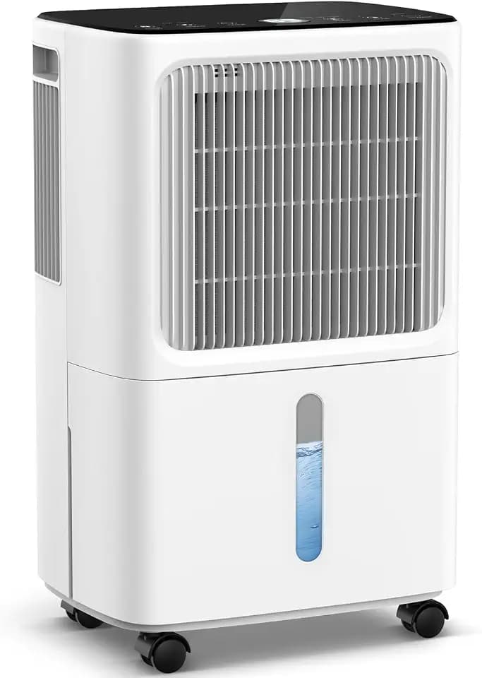 VEAGASO 36 Pint Dehumidifier for Basement, Up to 2,800 Sq. Ft.with Drain Hose, 40 dB Low-Noise Operation for house.
