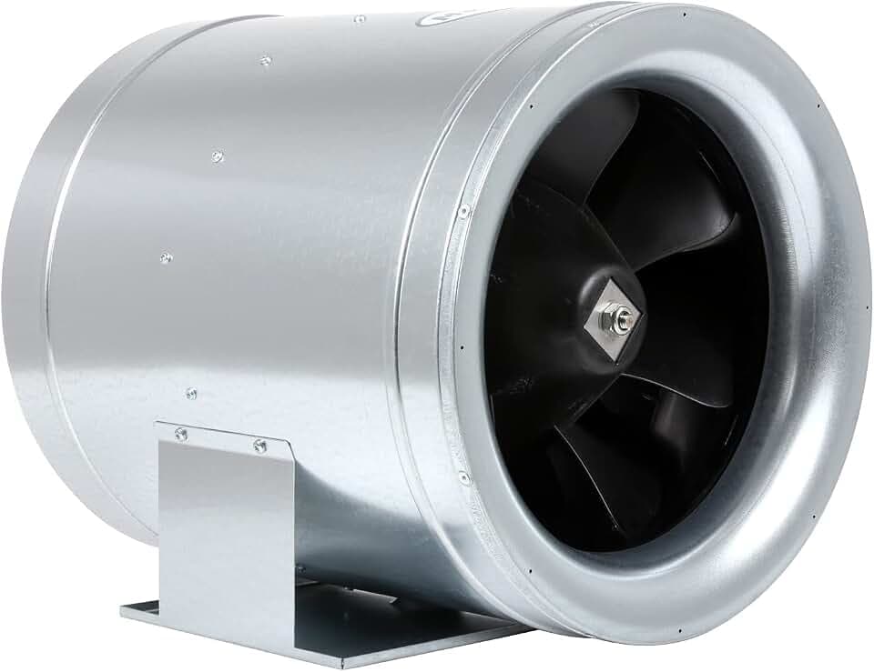 Can-Fan Max-Fan 14 Inch 1700 CFM - Exhaust Fan for Grow Tent and Hydroponic Ventilation