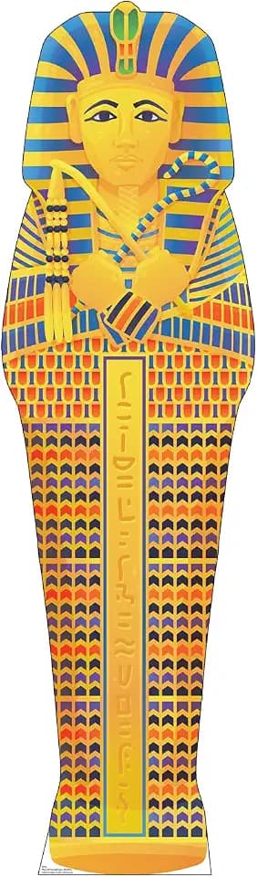 Cardboard People Pharaoh Sarcophagus Mummy Cardboard Cutout