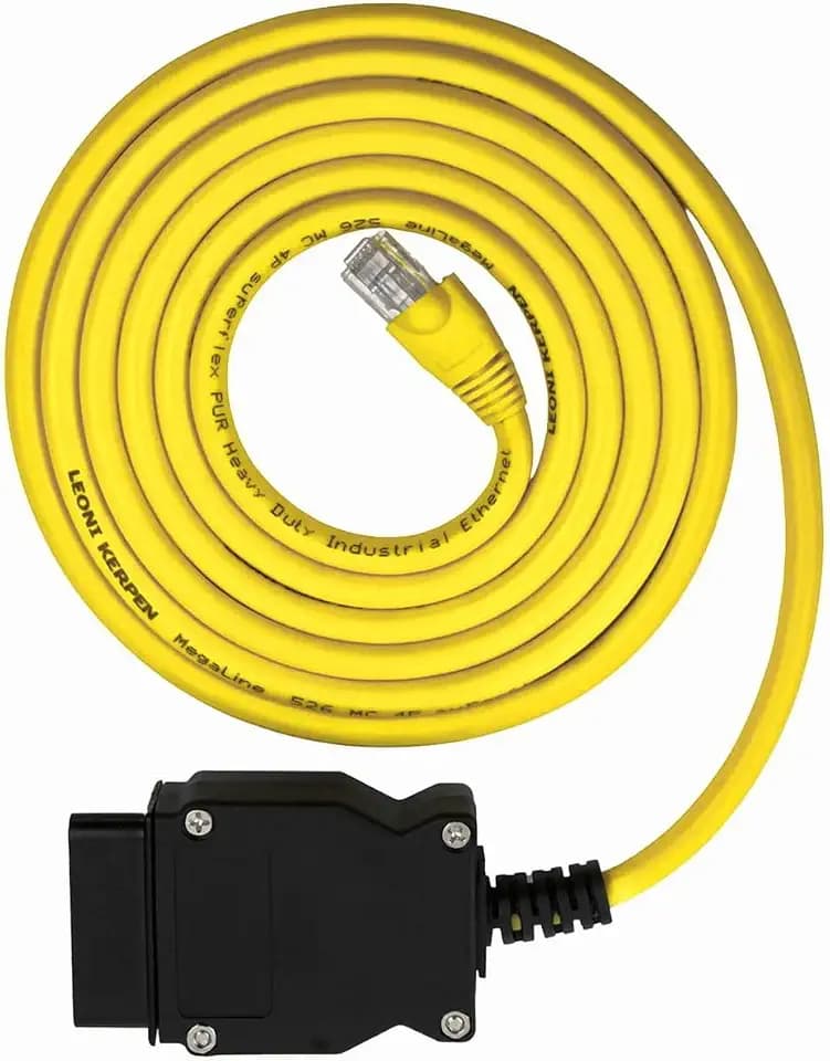 Connect kompatibles Kabel für ODB2 Ethernet ENET RJ45 OBD Schnittstellenkabel, Seriell F