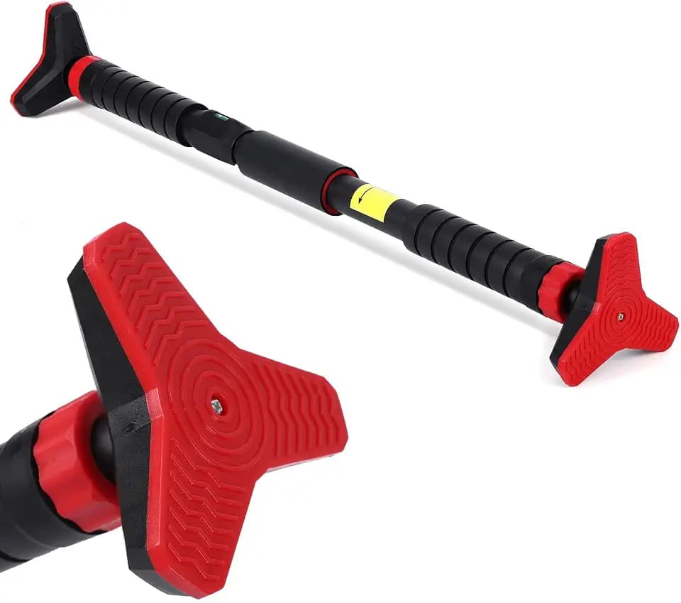 Garvee Pull Up Bar for Doorway,Adjustable Chin Up Bar for with Level Meter