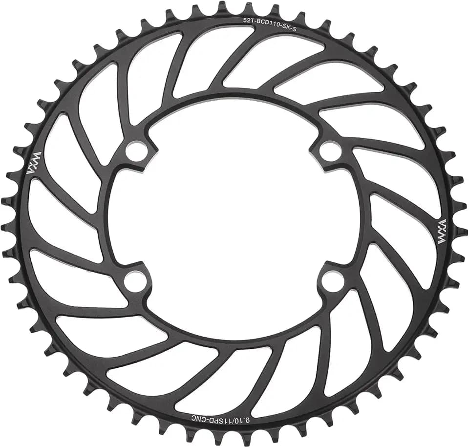 HARFINGTON Bike Chainring Round Aluminum Narrow Wide Tooth Bike Chainwheel for BMX Road Bicycle