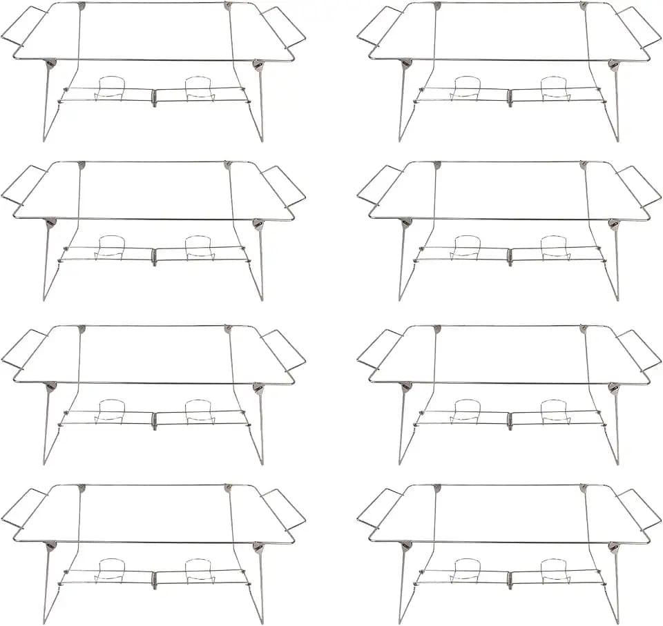 8 Pcs Buffet Wire Rack Reusable Buffet Rack Buffet Wire Rack