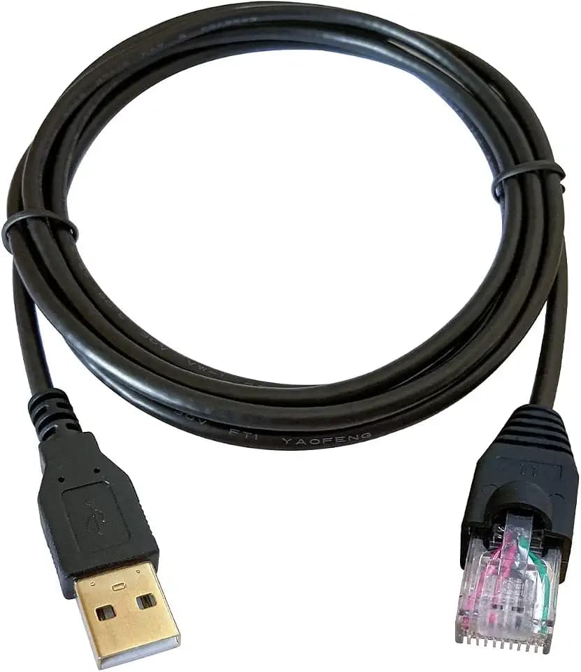 DSD TECH SH-RJ50A USB zu RJ50 Kabel für APC UPS PowerChute Äquivalent zu AP9827(1.8M/6FT)