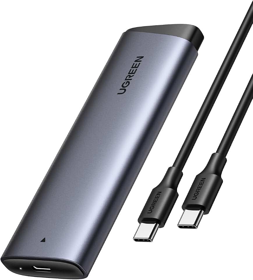 UGREEN 10Gbps NVMe Gehäuse, M.2 SSD Gehäuse USB 3.2 Gen 2