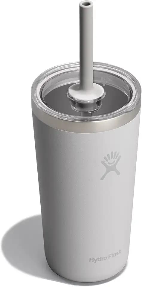 Hydro Flask All Around Tumbler Clear Straw Lid, Insulated Travel Mug, Insulated Coffee Cup