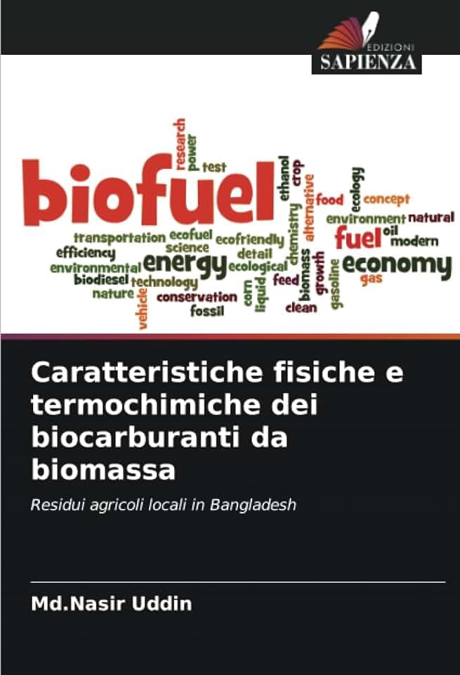 Caratteristiche fisiche e termochimiche dei biocarburanti da biomassa: Residui agricoli locali in Bangladesh
