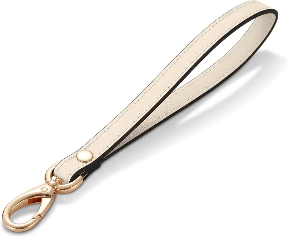 Genuine Leather Wristlet Strap - Universal Hand Lanyard Replacement