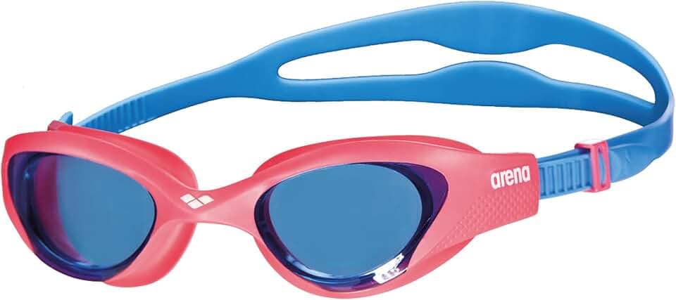 ARENA Unisex Youth The One Swim Goggles Kids Ages 6 to 12 Watertight Fit Orbit-Proof Seals Anti-Fog Coated Non-Mirror Lens