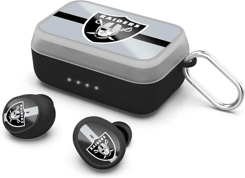 SOAR NFL Wireless Sport Earbuds: Comfortable Fit & Convenient Charging
