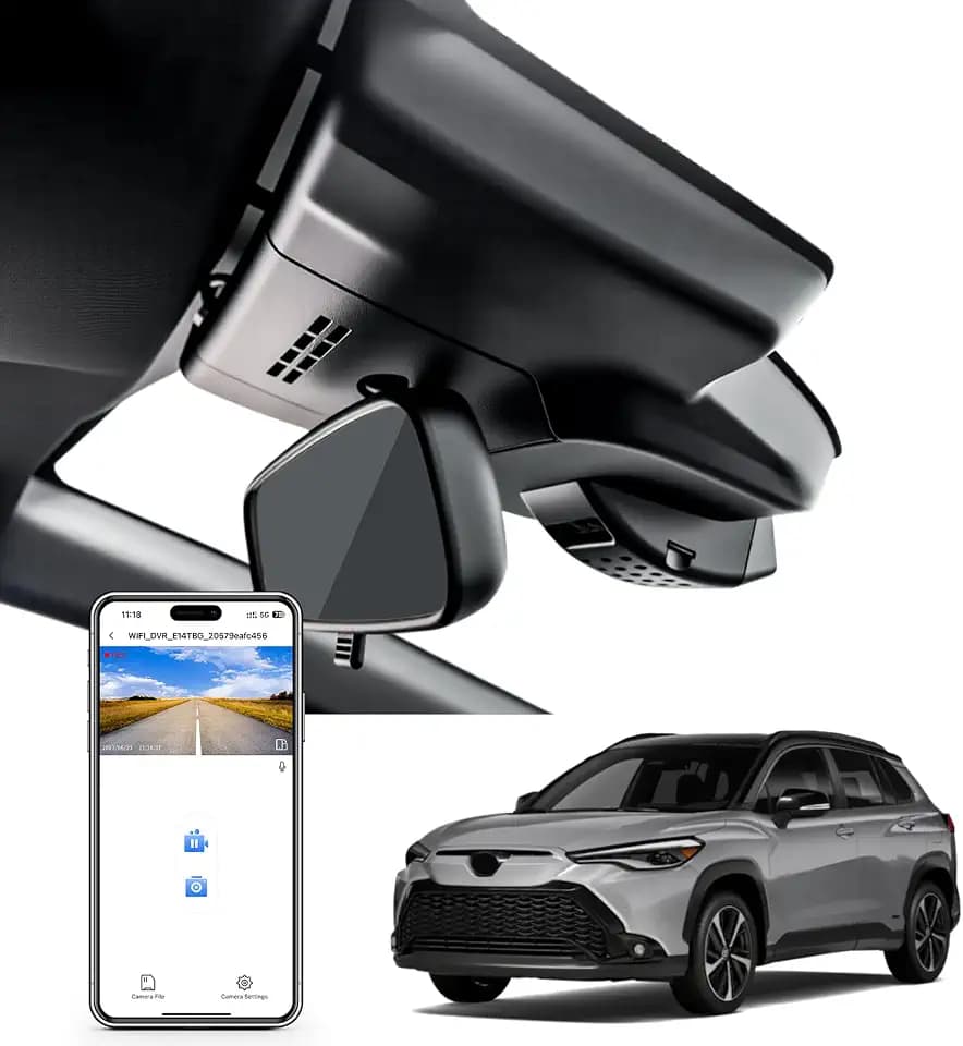 Mangoal 4K Dash Cam Custom for Toyota Corolla Cross & Corolla Cross Hybrid