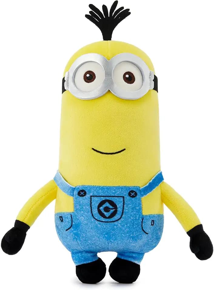 MINISO 10" Minions Stuffed Animals Plush Toys (Kevin) Kawaii Soft Cute Sleeping Plushies Bedding Pillow for Kids Toddler Toys Boys Girls