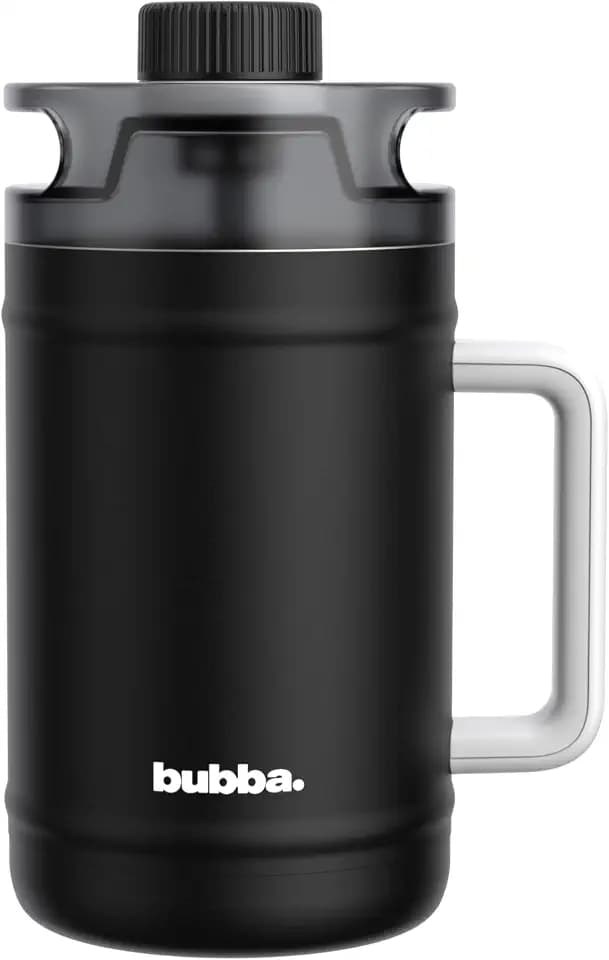 bubba 52 oz Insulated Stainless Steel Water Keg - Large Reusable Water Bottle Drinking Jug - Insulated Keg for Everyday Hydration, Lead-Free and BPA-Free, Office Siren