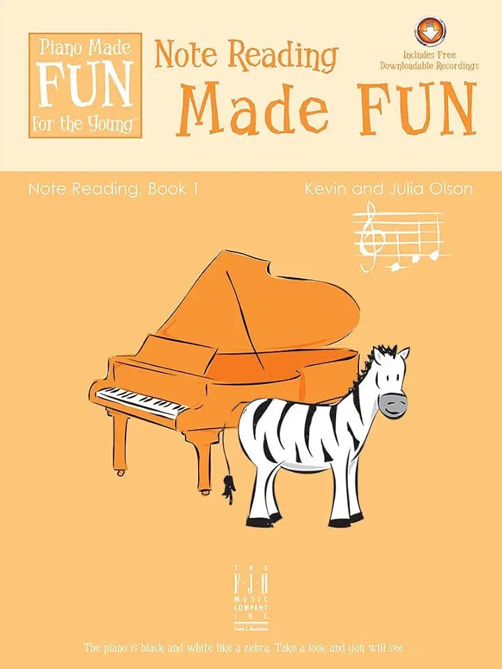 Note Reading Made Fun, Book 1 (Piano Made Fun for the Young, 1)