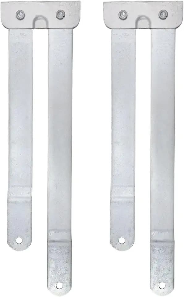 22 Inches Folding Step Ladder Hinge Replacement 2Pcs, Silver