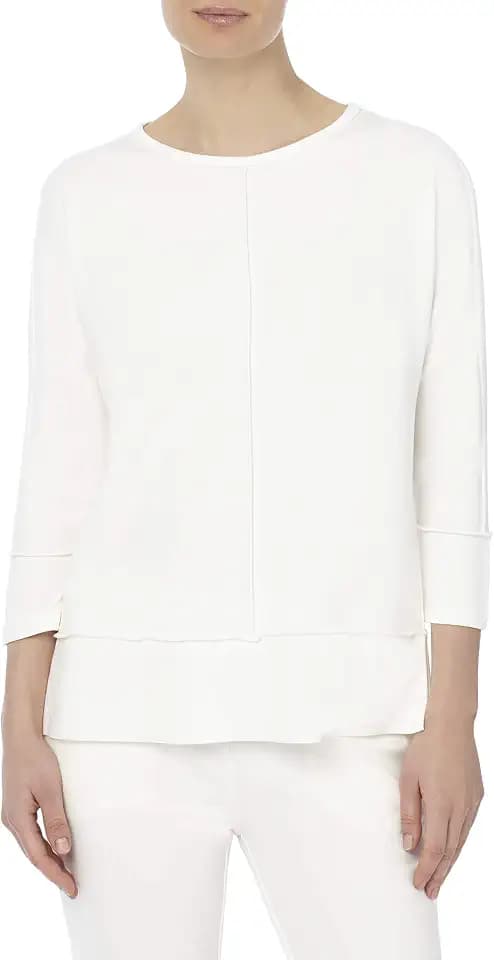 Jones New York Womens 3/4 Sleeve Dolman Sleeve Top