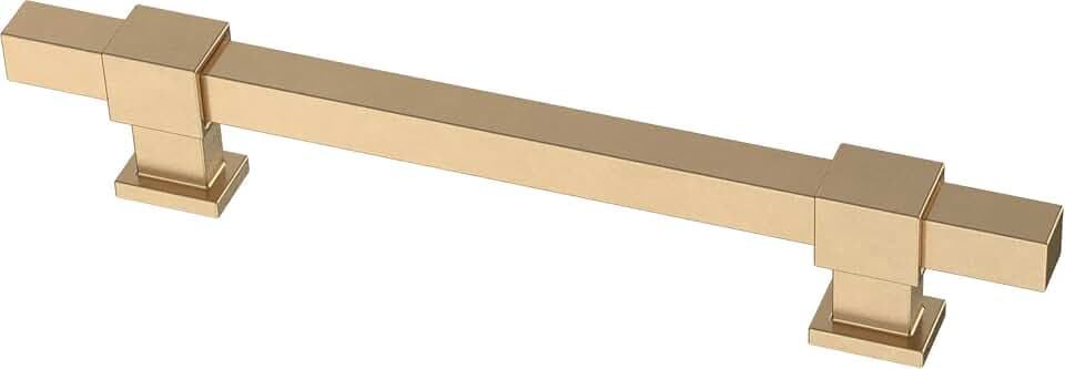 Franklin Brass Adjusta-Pull™ Schrankgriff, quadratisch, 35 mm/160 mm, Champagnerbronze, 5 Stück, P44368-CZ-B