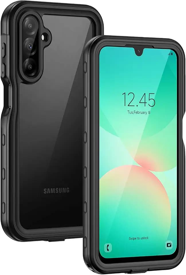 Lanhiem für Samsung Galaxy A26 5G Hülle IP68 Wasserdicht Stoßfest