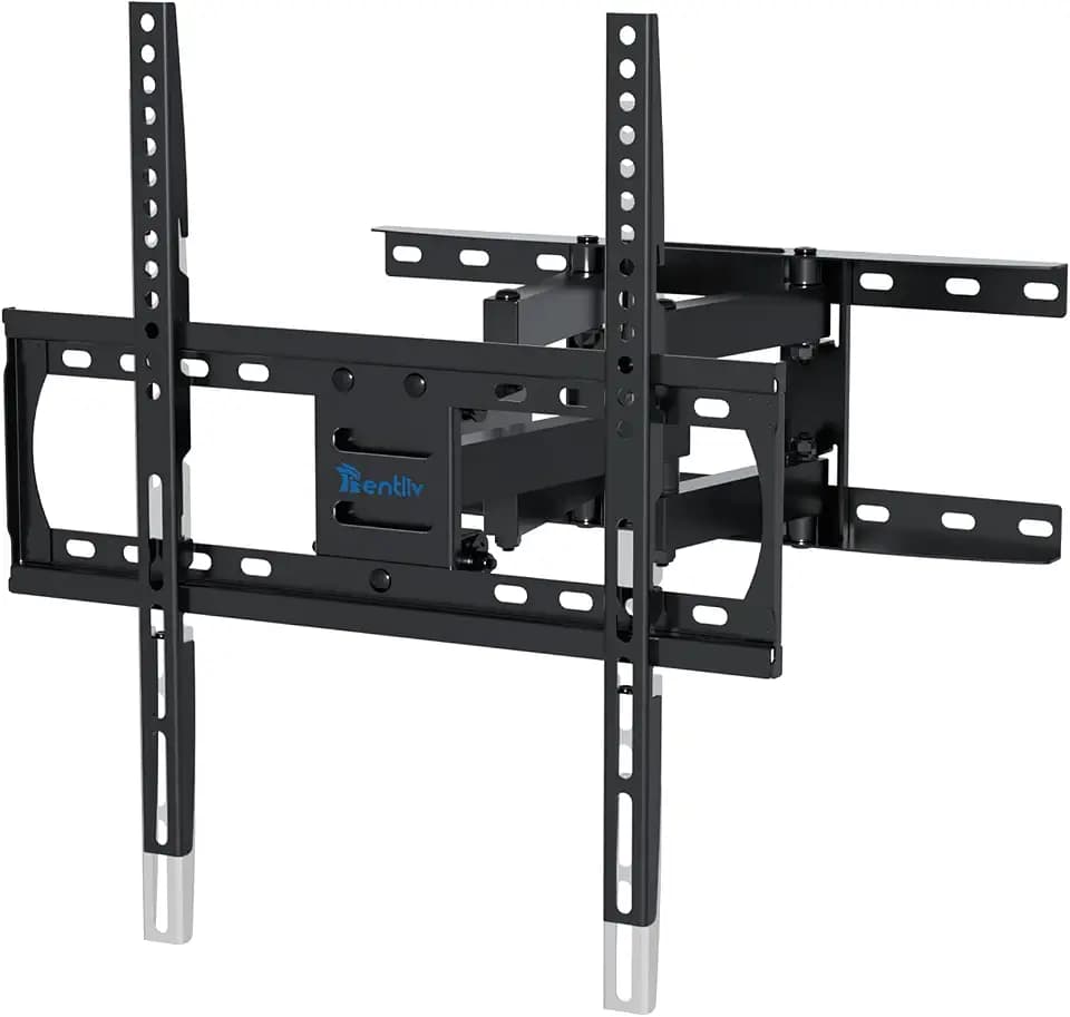 TV Wandhalterung für die meisten 26-55" Fernseher, Schwenkbare Neigbare TV Halterung, bis zu VESA 400 x 400mm und 45 kg