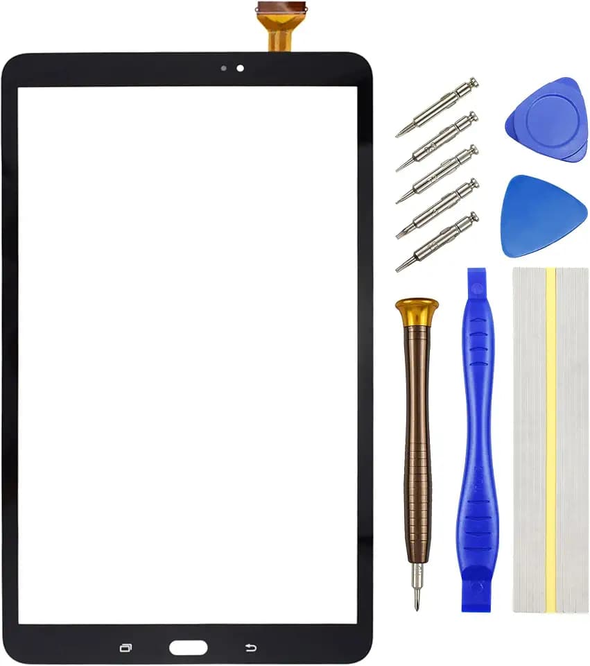 Touch Digitizer Screen Replacement for Samsung Galaxy Tab A 10.1 (2016) SM-T580 with 10.1" Black Including dismantling Tools