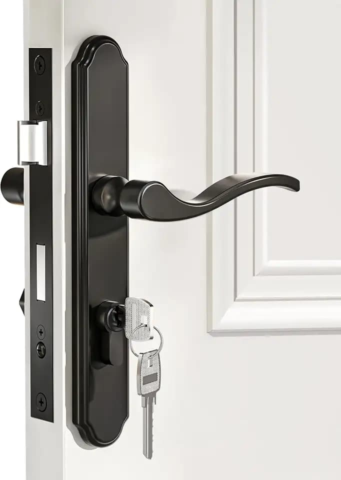 Storm Door Handle Accessory Set, Black Storm Door Handle Replacement Part