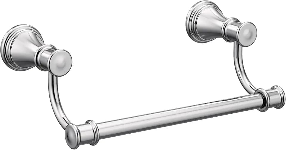 Moen Belfield Chrome 9-Inch Bathroom Hand -Towel Bar, YB6486CH