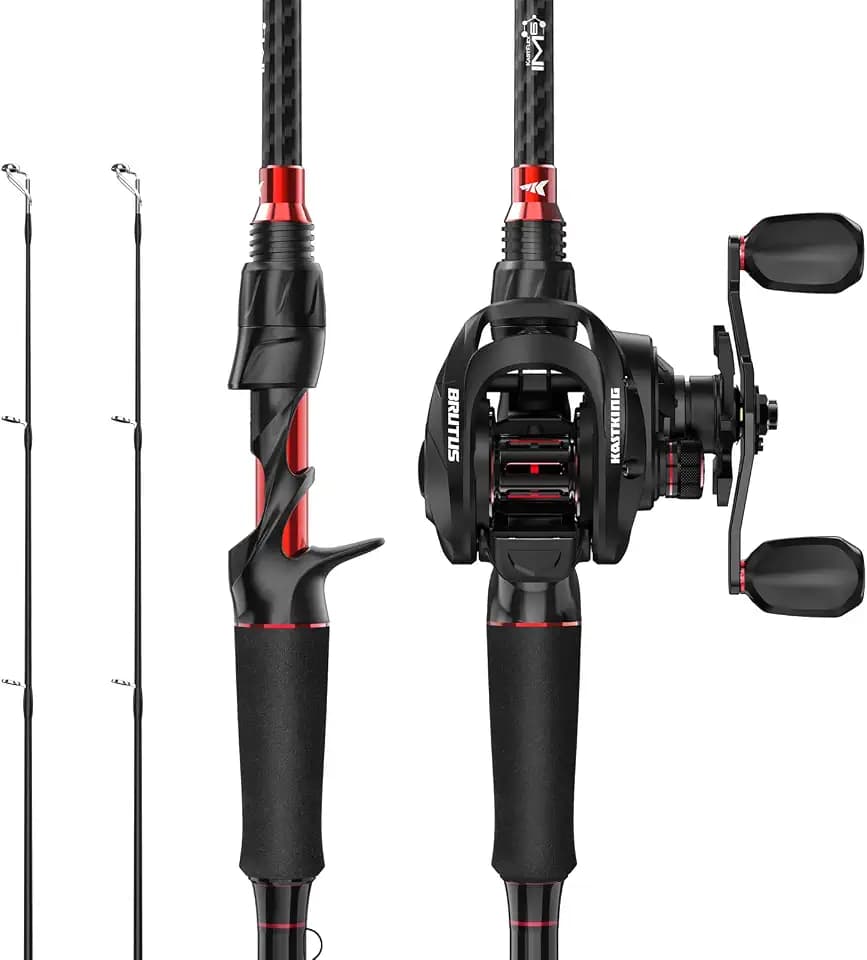 KastKing Brutus Twin-Tip Fishing Rod and Reel Combo