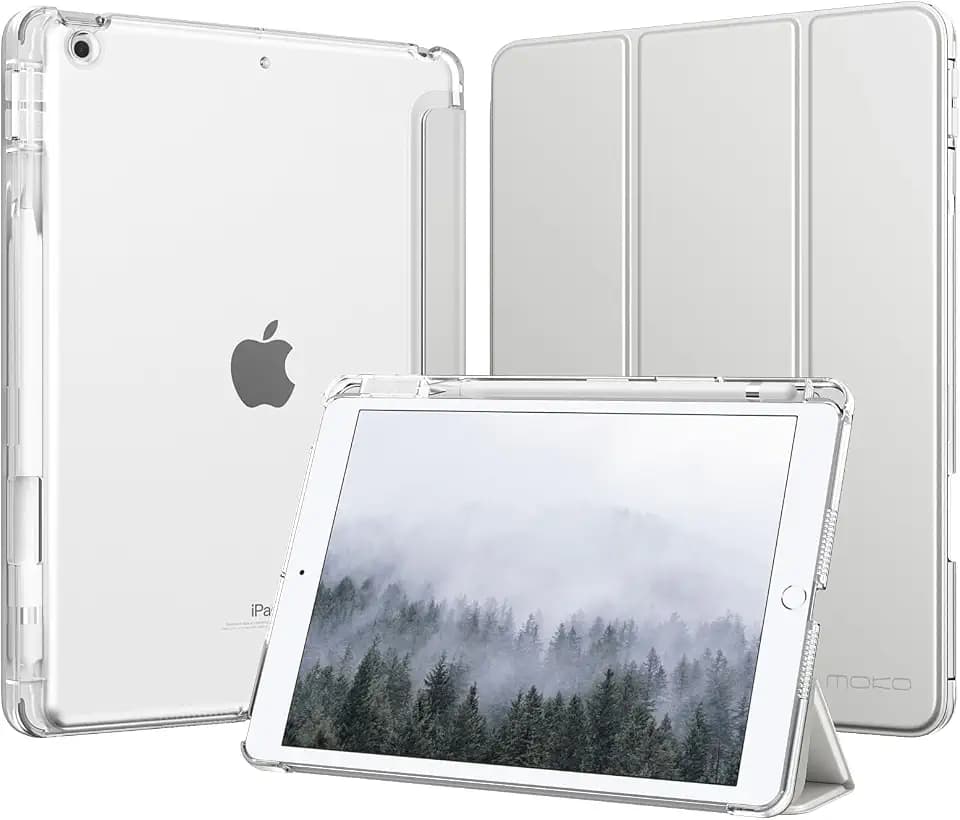 MoKo Hülle für iPad 9./8./7. Generation 10,2 Zoll mit Stifthalter