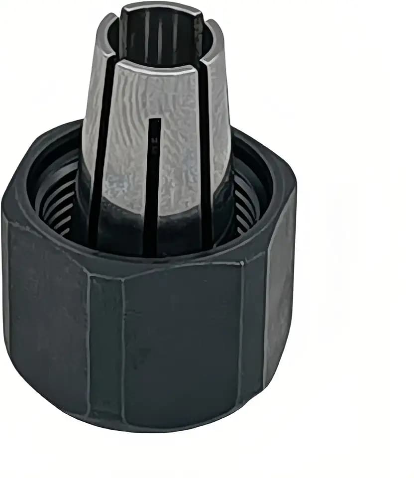 48-66-0974 48-66-2485 Replace for Milwaukee 2485-20 2486-20 48-66-0975 48-68-0031 14-46-0166 Collet Nut 1/4"(6.35mm) Collet 48-66-0985 Routers Self-Releasing Collet Chuck and Locking Nut Assembly