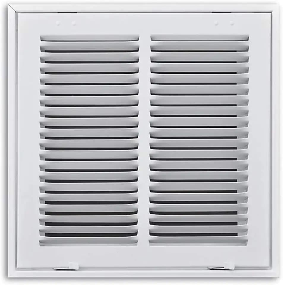 TruAire 12 in. x 12 in. White Return Air Filter Grille