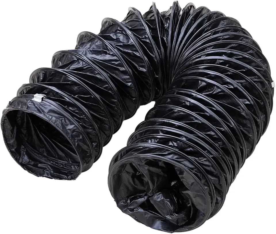 PVC Flexible Duct Hose 8IN 16FT Exhaust Ventilation Ducting