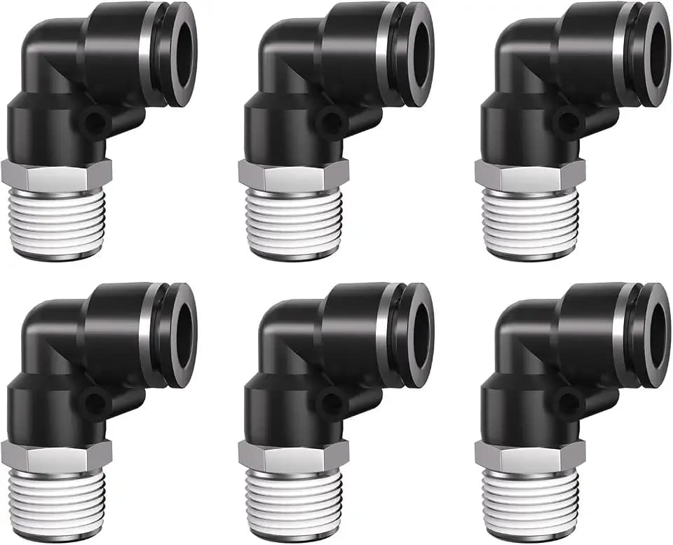 3/8 Push to Connect Fittings npt Thread to 1/2 Air Line Quick