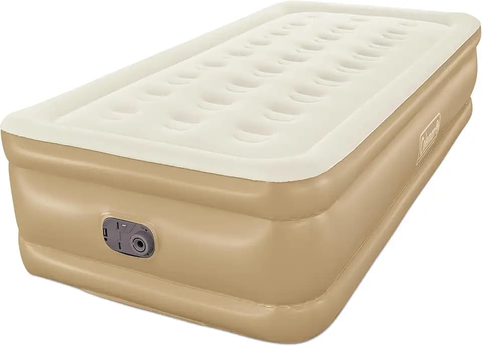 Coleman GuestRest 18" Twin Air Mattress with Built-in AC Pump