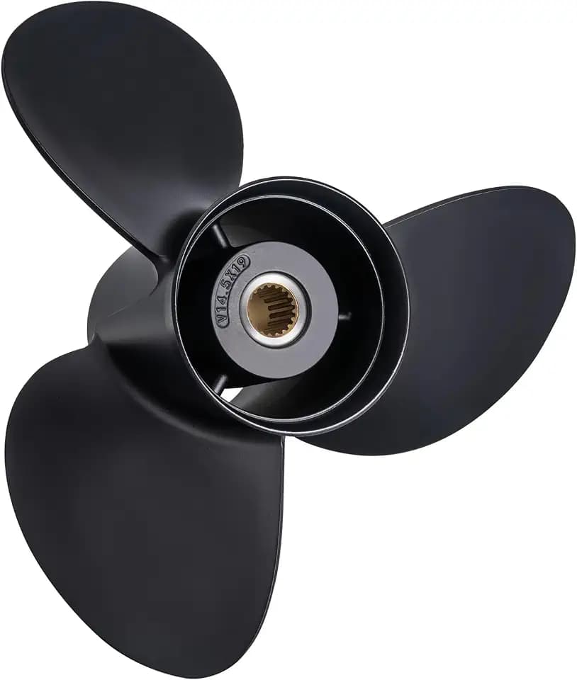14.8X17 | 3817467 OEM Upgrade Aluminum Outboard Moto Boat Propeller fit Volvo Penta SX Drive All Models Engines 130-300 HP 3.0L/4.3L/5.0L/5.7L/5.8L/7.4L/8.2L, 19 Spline Tooth