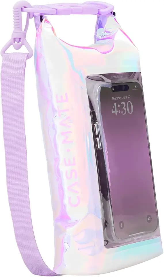 Case-Mate Soap Bubble Mini IP68 Waterproof Bucket Bag (2L) - Iridescent