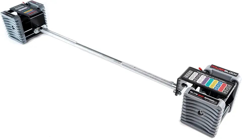 PowerBlock Elite EXP Straight Bar, Compatible with Elite EXP