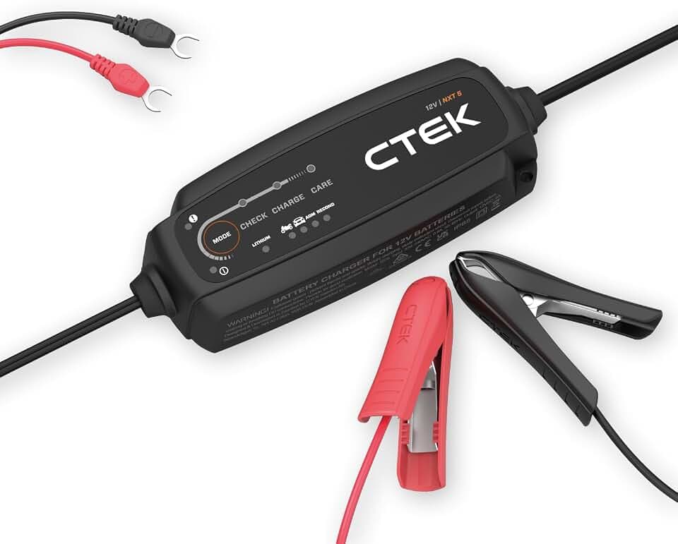CTEK NXT 5 Smart-Batterieladegerät 12V, 5A, Lithium & Blei-Säure