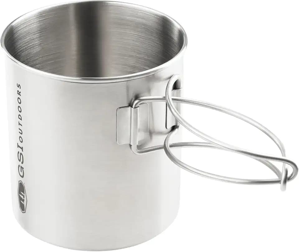 GSI Outdoors Glacier Stainless Bottle Cup, Large, 24 fl oz, Camp Cup