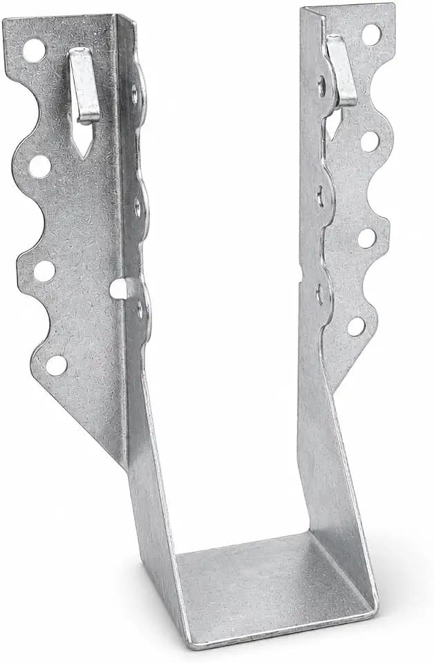 (60PC) 2" X 6" Joist Hanger 18 Gauge Double Shear Face Mount Joist Hangers for Wood, Floor Deck and Ceililng Joists