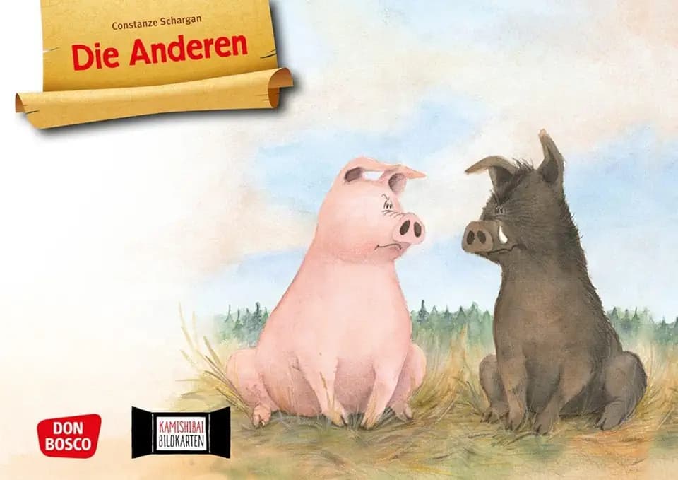 Die Anderen. Kamishibai Bildkartenset: Entdecken - Erzählen - Begreifen: Bilderbuchgeschichten. Tiergeschichte für einen respektvol-len Umgang ... für unser Erzähltheater)
