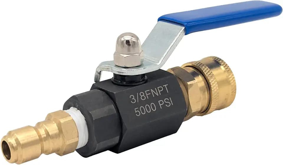 Ultimate Washer UW11-PWABV038 Pressure Washer Ball Valve Kit 3/8", 5000 PSI