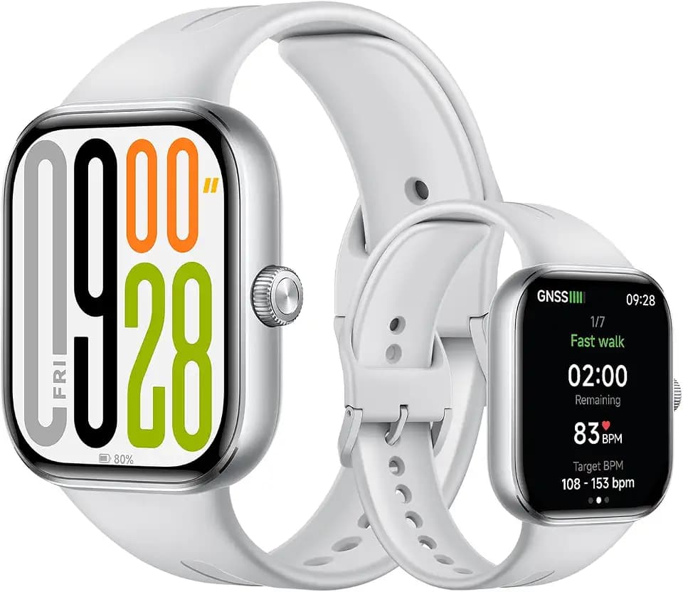 XIAOMI Redmi Watch 5 Smartwatch, Sport- und Fitnessüberwachung, 53mm AMOLED, 24 Tage Akkulaufzeit, 150+ Sportmodi, Herzfrequenzüberwachung, Schlafüberwachung, 5ATM, GPS, Android™ & iOS