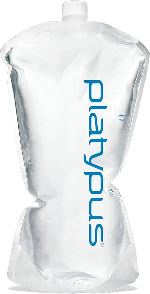Platypus Platy 2-Liter Ultralight Collapsible Backpacking Water Bottle