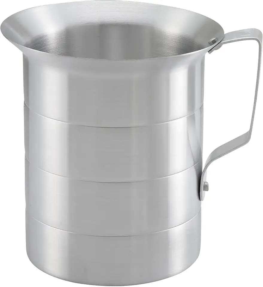 Winco 2 qt Aluminum Commercial Measuring Cup