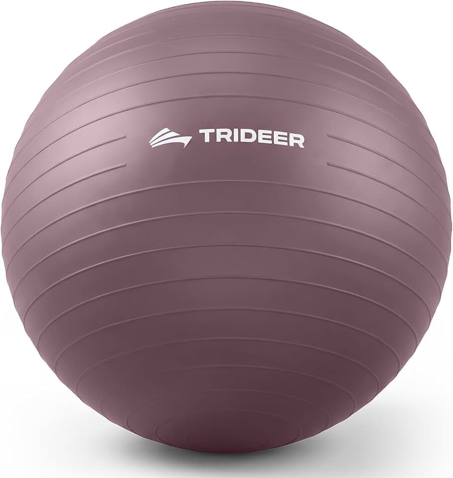 Trideer Yoga Ball for Exercise, Pregnancy, Active Sitting, 55/65/75cm
